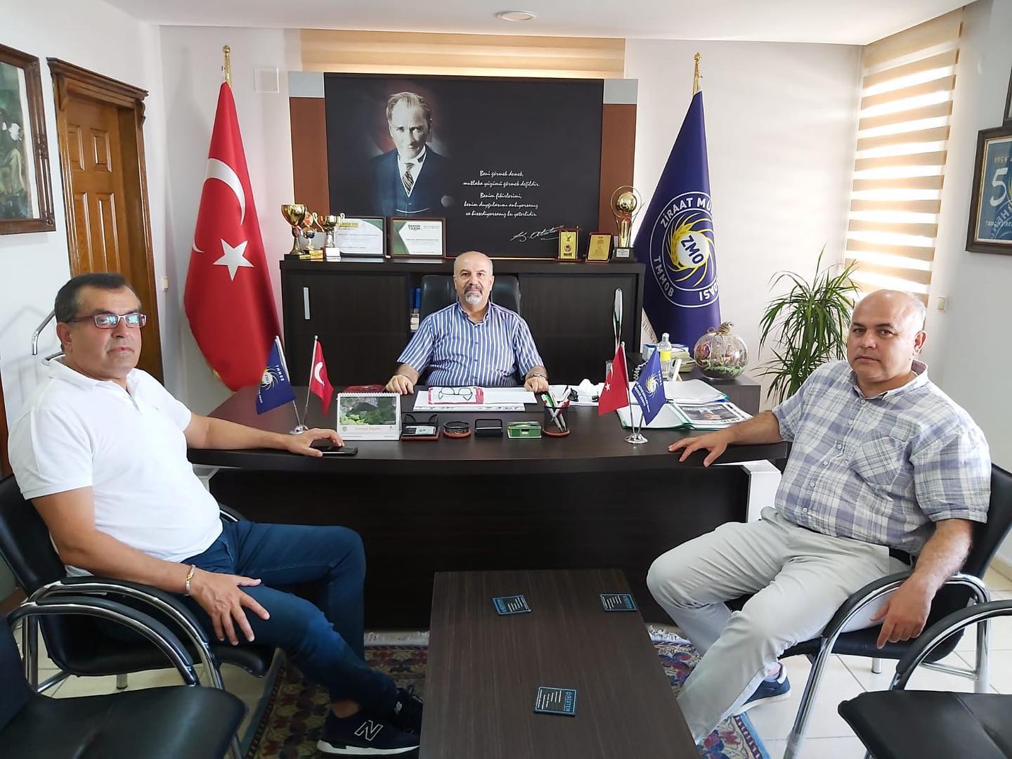 AKDENİZ NATUREL YAŞAM DERNEĞİ BAŞKANI AVNİ TAŞYÜREK ZİYARETİ.