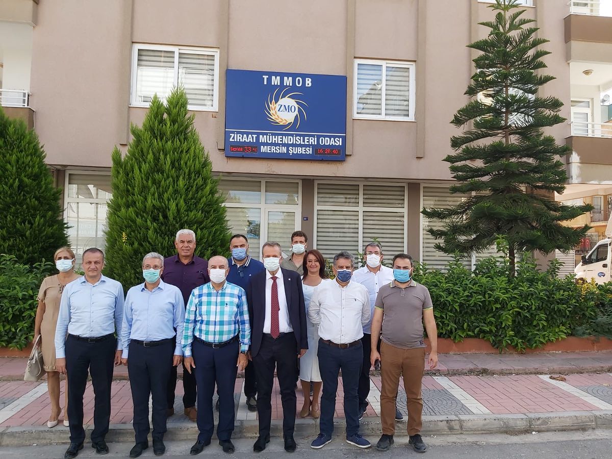  CUMHURİYET HALK PARTİSİ`NİN ZİYARETİ