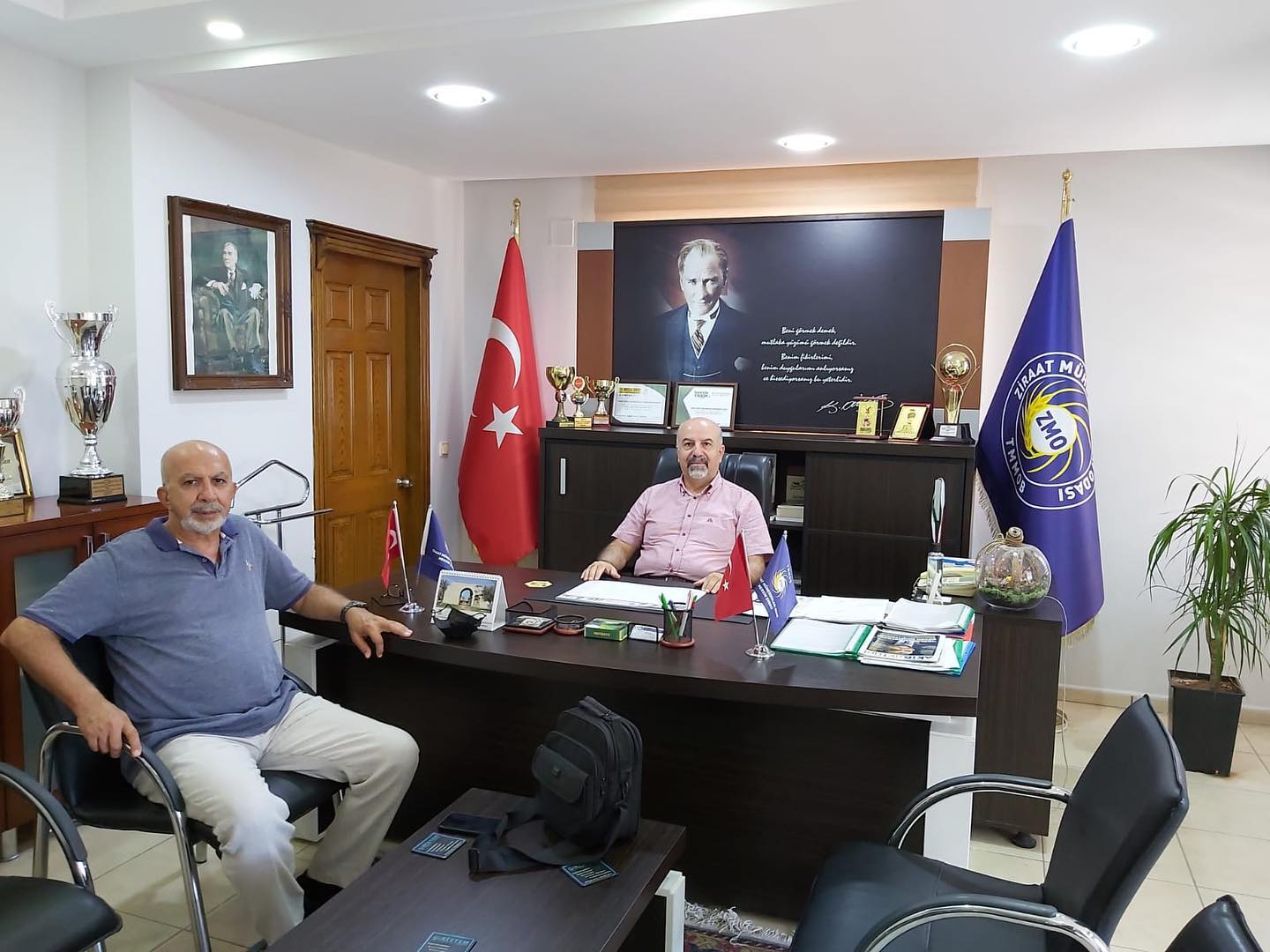 TEKİRDAĞ ŞUBE BAŞKANIMIZ CEMAL POLAT`IN ZİYARETİ