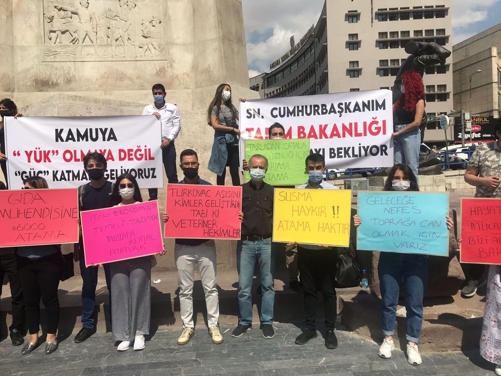 ATAMA BEKLEYEN MESLEKTAŞLARIMIZ BASIN AÇIKLAMASI