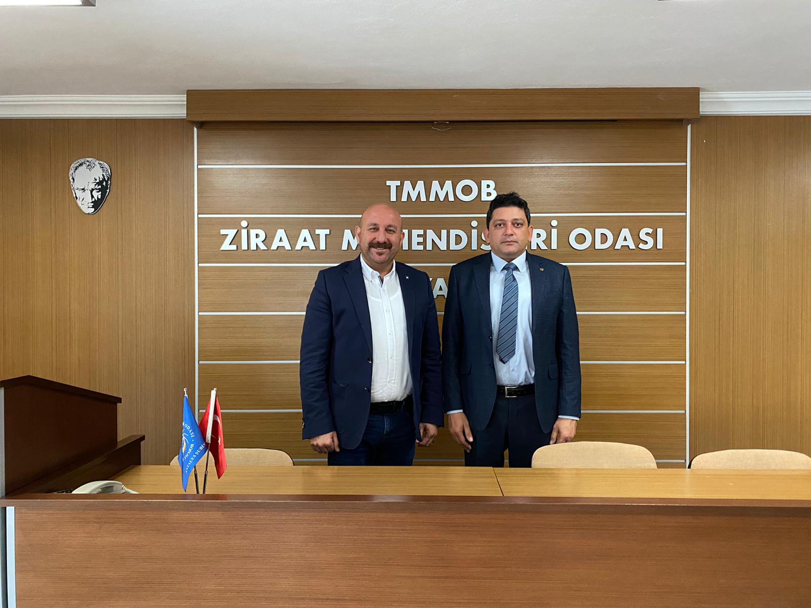 TARSİM ANTALYA BÖLGE MÜDÜRÜNÜN ŞUBEMİZE ZİYARETİ