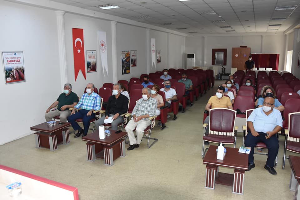 TURUNÇGİLLERDE İYİ TARIM UYGULAMALARI İLE ENTEGRE, BİYOLOJİK VE BİYOTEKNİK MÜCADELENİN YAYGINLAŞTIRILMASI PROJESİ TOPLANTISI