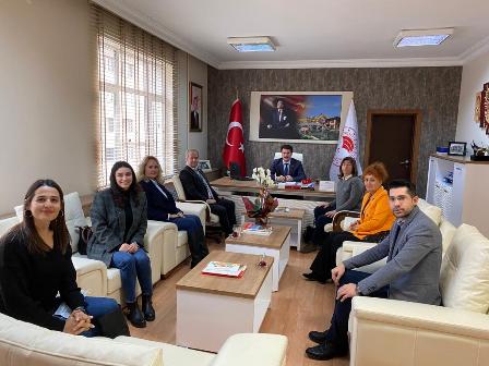ESKİŞEHİR İL TARIM VE ORMAN MÜDÜRÜ`NÜ ZİYARET ETTİK