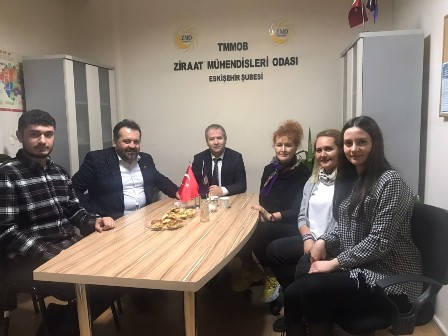 ESKİŞEHİR-BİLECİK VETERİNER HEKİMLER ODASININ ŞUBEMİZE ZİYARETİ