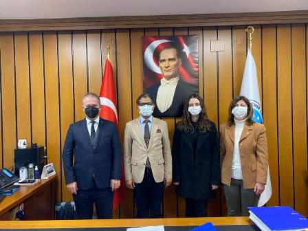 ESKİŞEHİR BÜYÜKŞEHİR BELEDİYESİ SU VE KANALİZASYON İDARESİ(ESKİ) GENEL MÜDÜRÜN`E ZİYARETİMİZ