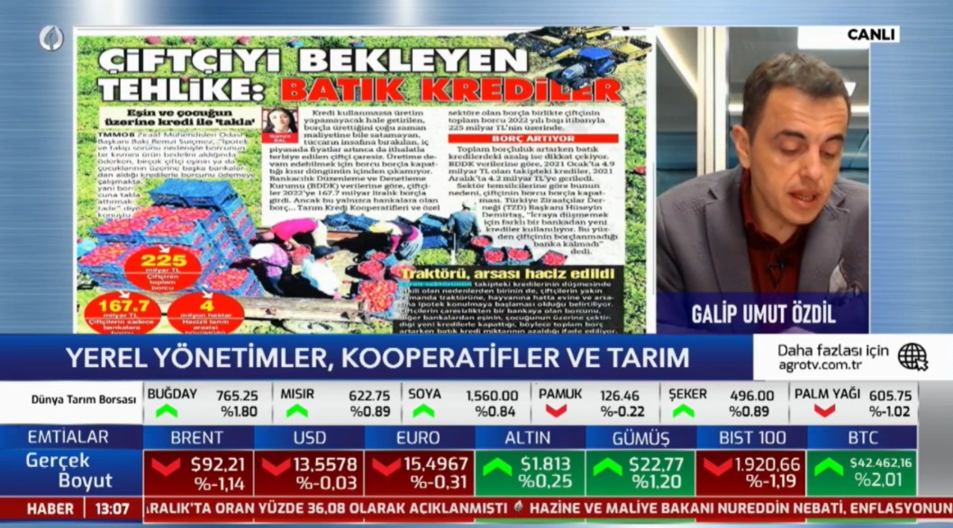 AGRO TV- "GERÇEK BOYUT" PROGRAMI