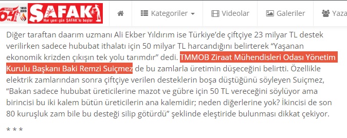 ŞAFAK GAZETESİ: EKONOMİK KIRILGANLIK,ENFLASYON VE ÜRETİM İLİŞKİSİNDE SON DURUM- 11 ŞUBAT 2022