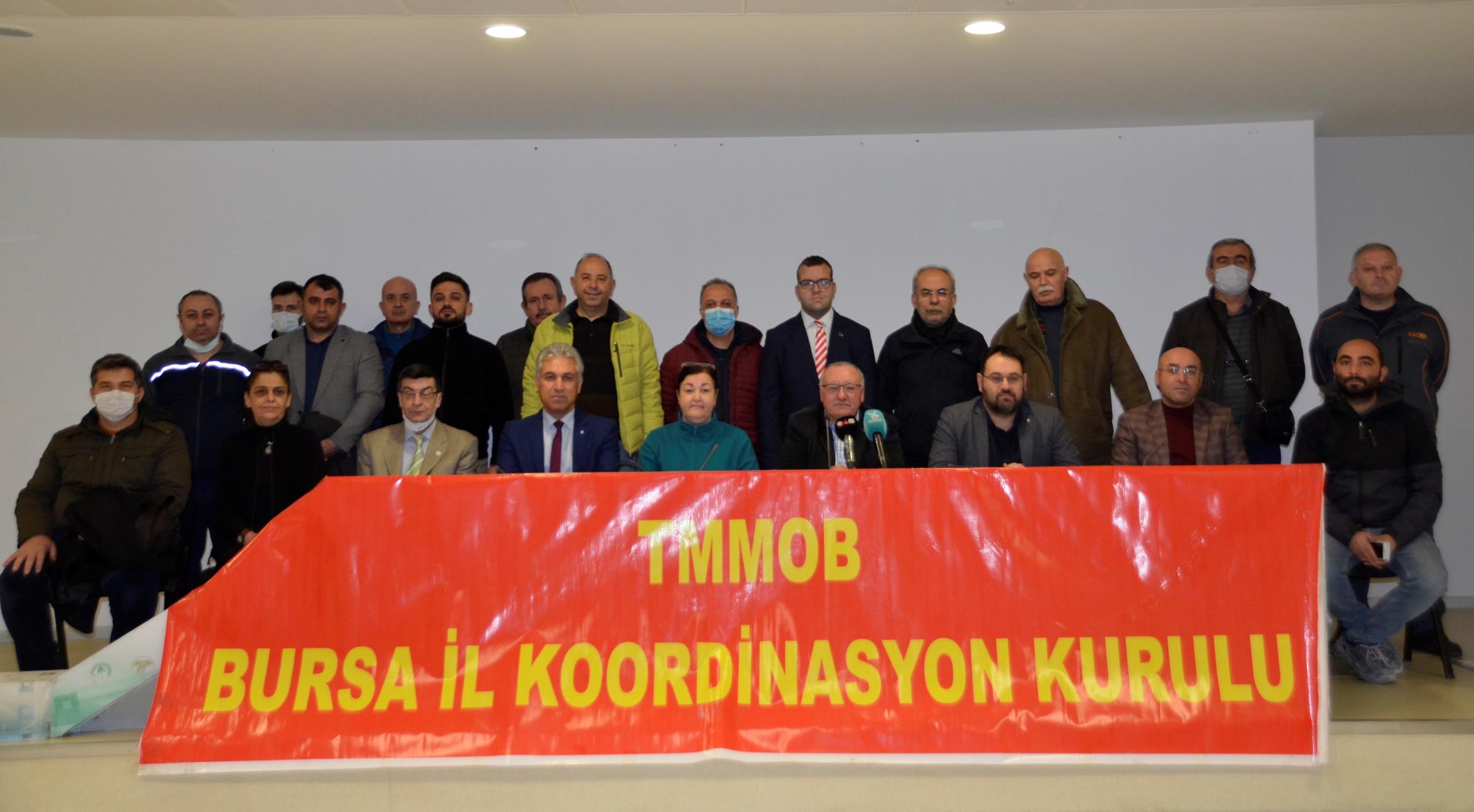 TMMOB BURSA İKK: "YAŞAMI SAVUNALIM, İŞ CİNAYETLERİNİ DURDURALIM!"