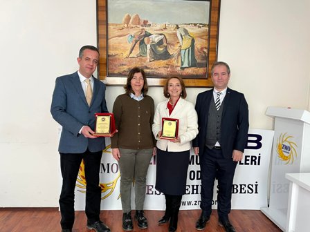 ESKİŞEHİR KENT KONSEYİ BAŞKANI VE GENEL SEKRETERİ ŞUBEMİZE ZİYARETTE BULUNDULAR