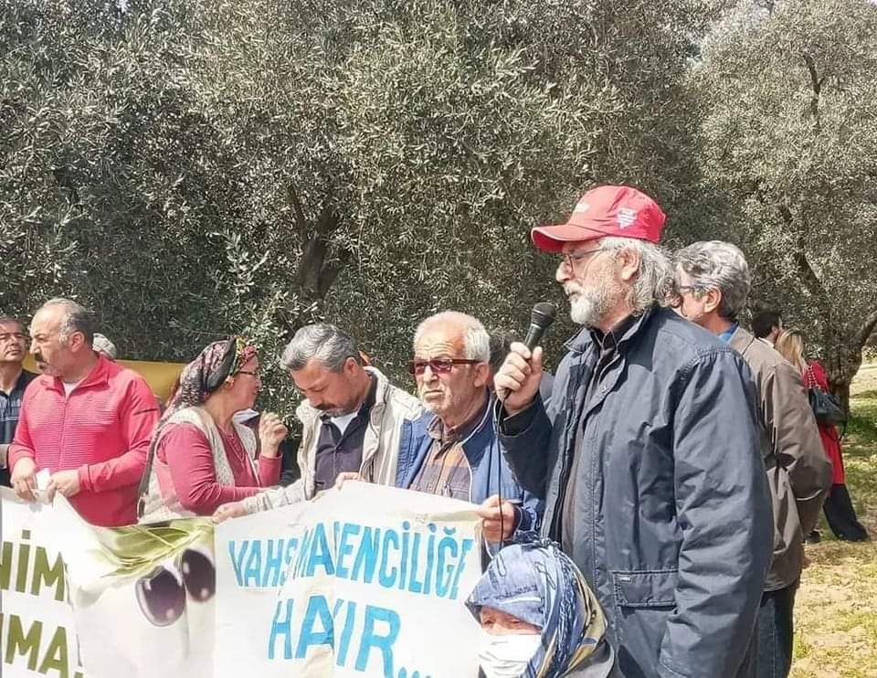 "ZEYTİNİME DOKUNMA" BASIN AÇIKLAMASINA KATILIM SAĞLADIK