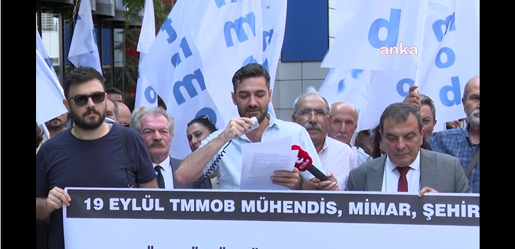 DOKUZ 8 HABER: TMMOB BAŞKANI`NDAN "KAMUDA MİMAR VE MÜHENDİS ARTIRILSIN" TALEBİ- 19 EYLÜL 2022