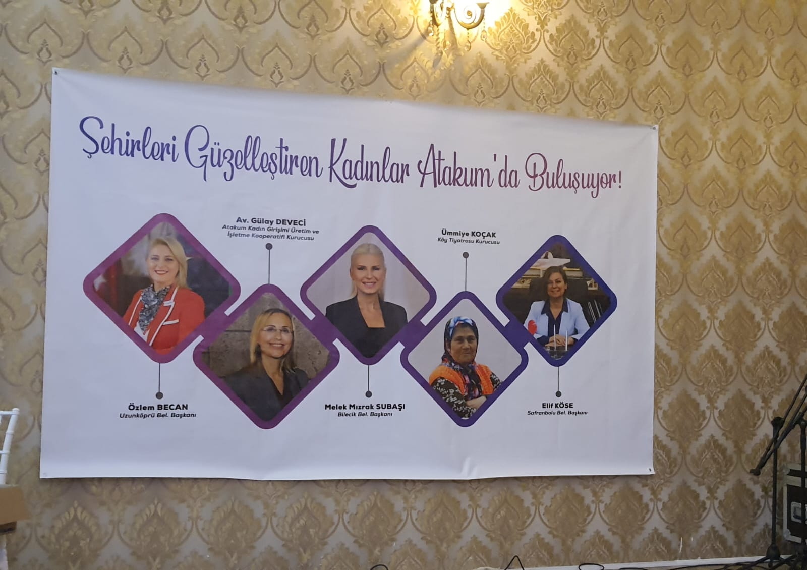 ŞEHİRLERİ GÜZELLEŞTİREN KADINLAR ATAKUM` DA BULUŞUYOR