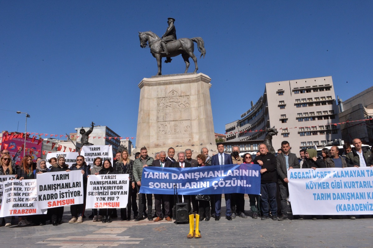 TARIM DANIŞMANLARI HAKLARINI İSTİYOR
