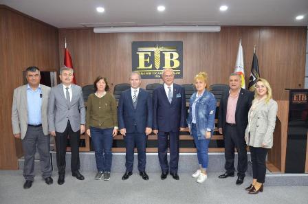 ESKİŞEHİR TİCARET BORSASI BAŞKANI ÖMER ZEYDAN'I ZİYARET
