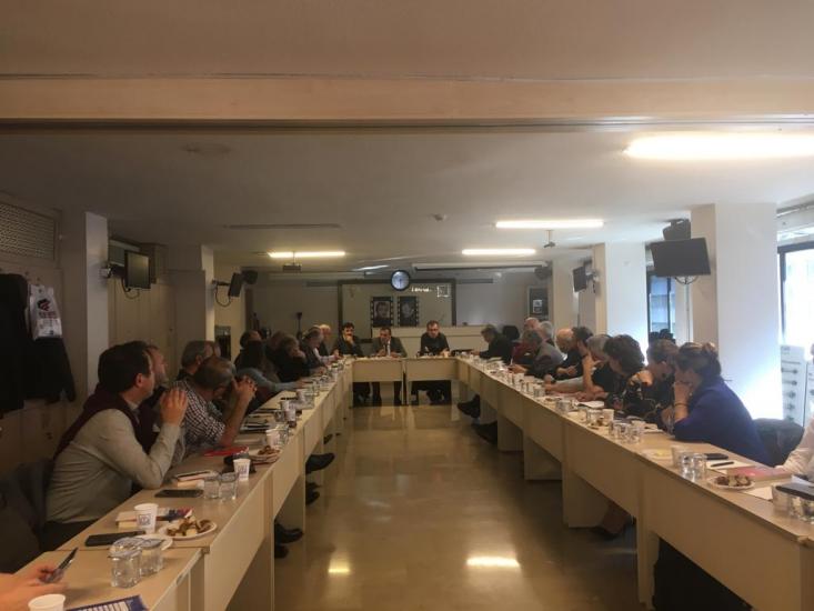 TMMOB TARAFINDAN, TMMOB YÖNETİM KURULU VE ODA BAŞKANLARI ORTAK TOPLANTISI GERÇEKLEŞTİRİLDİ