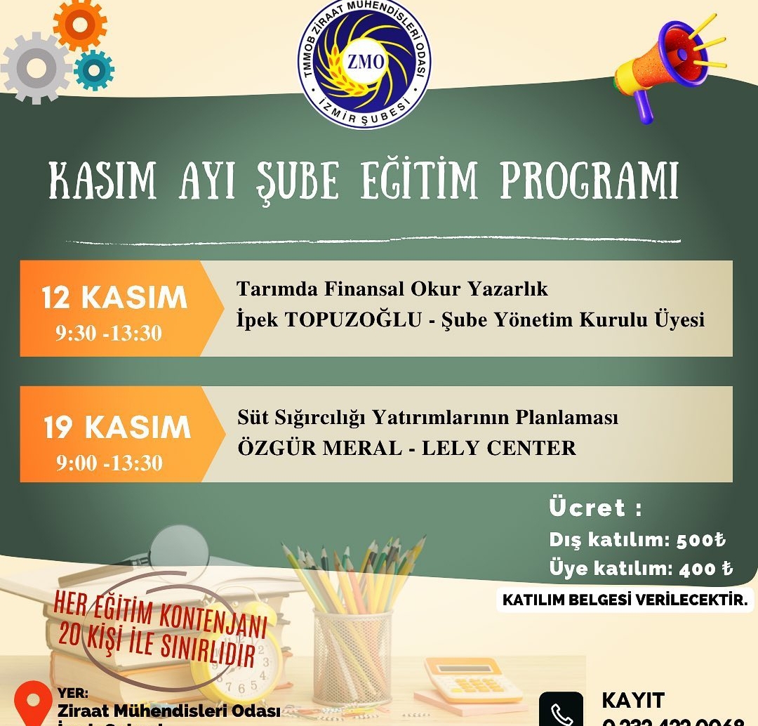 ŞUBE EĞİTİM PLANI