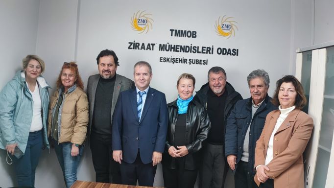 TEPEBAŞI KIRSAL KURULU YÜRÜTME KURULUNDAN  ESKİŞEHİR ŞUBEMİZE ZİYARET