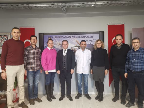 YENİ GÖREVE GELEN ESOGÜ ZİRAAT FAKÜLTESİ DEKANINA VE DEKAN YARDIMCILARINA ZİYARET