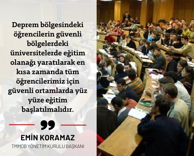 UZAKTAN DEĞİL, GÜVENLİ ORTAMLARDA YÜZ YÜZE EĞİTİM İSTİYORUZ!