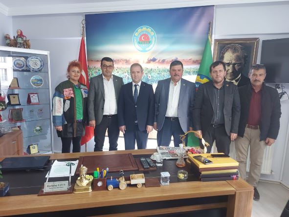 ESKİŞEHİR ŞUBESİ YÖNETİM KURULU OLARAK TEPEBAŞI ZİRAAT ODASI BAŞKANI VE YÖNETİM KURULU'NU ZİYARET ETTİK