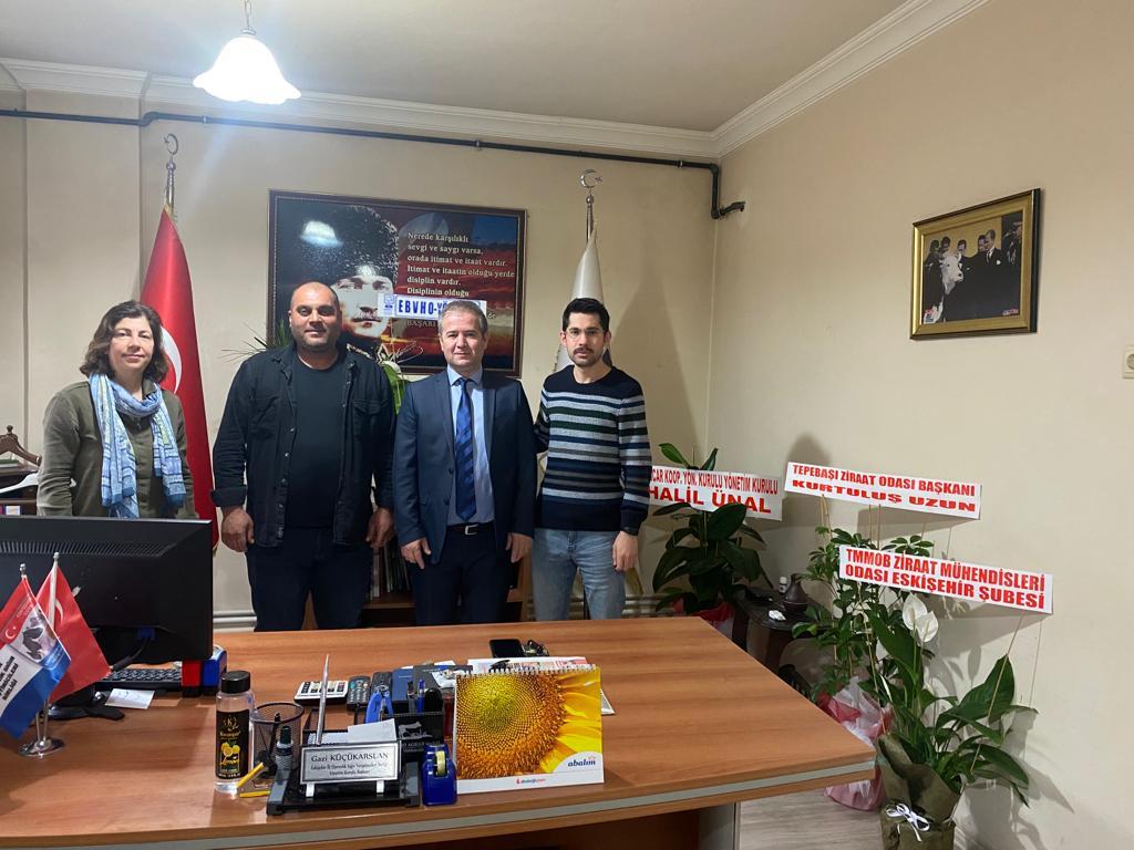 ESKİŞEHİR İLİ DAMIZLIK SIĞIR YETİŞTİRCİLERİ BİRLİĞİ`NE ZİYARETİMİZ