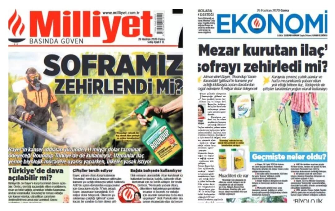 MİLLİYET: PARAYI VEREN ÖLÜMÜ SAÇAR! BAYER TÜRKİYE'DE DE MAHKEMELİK OLDU

