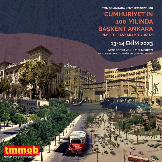 TMMOB ANKARA KENT SEMPOZYUMU PROGRAMI AÇIKLANDI