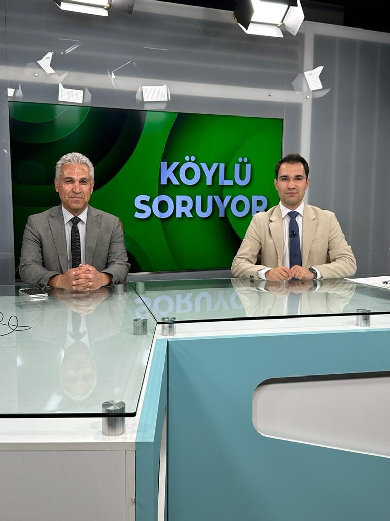 ŞUBE BAŞKANIMIZ KÖYLÜ SORUYOR PROGRAMININ KONUĞU OLDU.