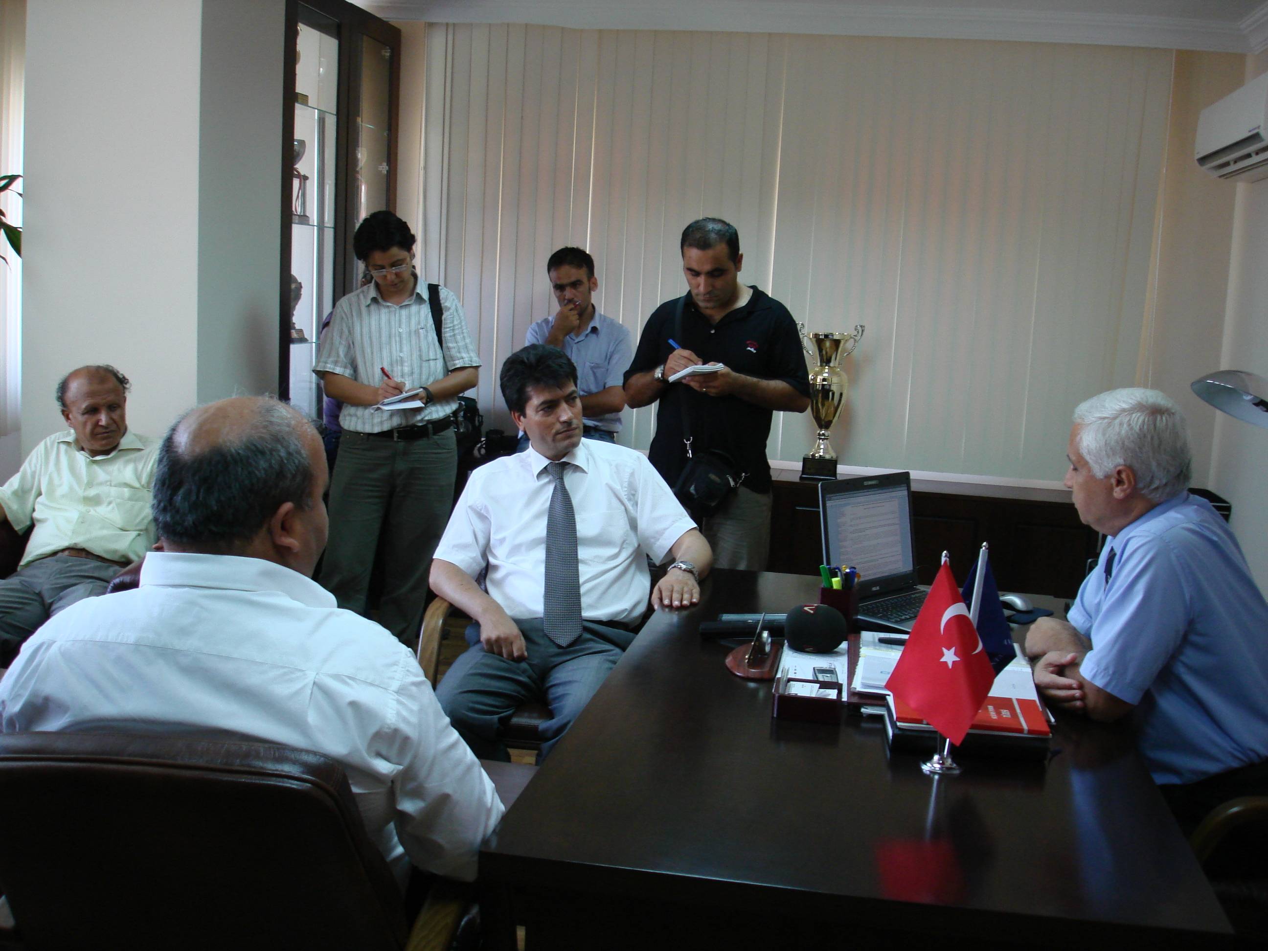 MHP İLYÖNETİMİNDEN ZİYARET