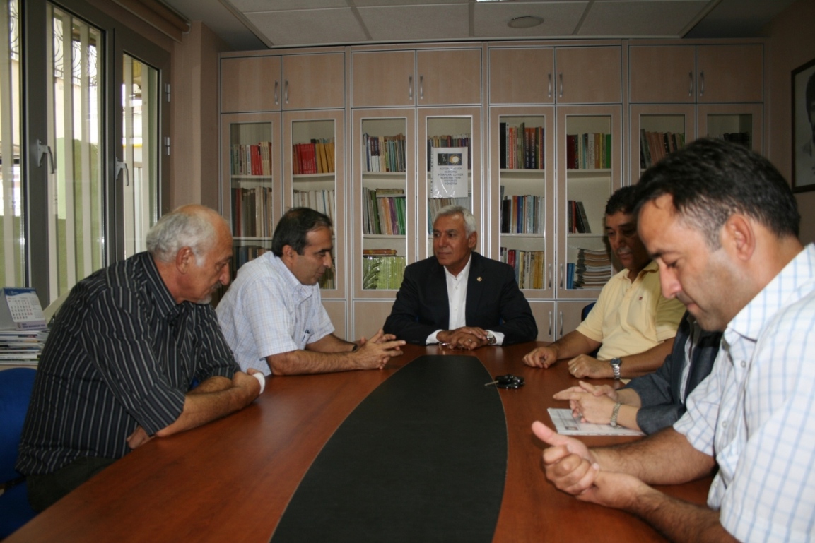 CHP ADANA MİLLETVEKİLİ HULUSİ GÜVEL, ŞUBEMİZİ ZİYARET ETTİ