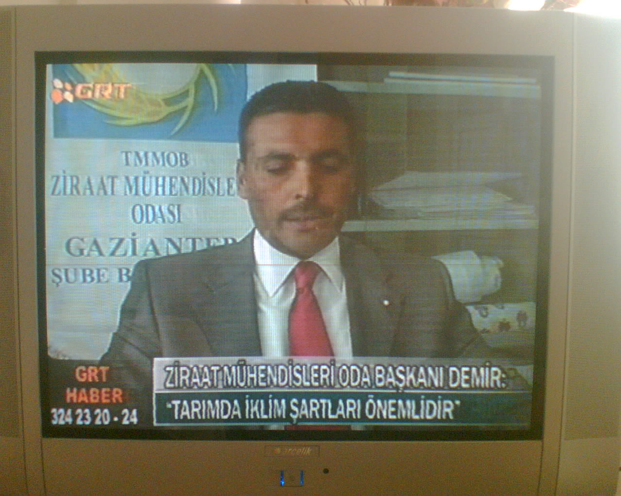 GAZİANTEP GRT TV'YE 2008 YILININ DEĞERLENDİRİLMESİ