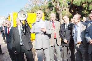 SOSYAL GÜVENLİK YASASI PROTESTO EDİLDİ
