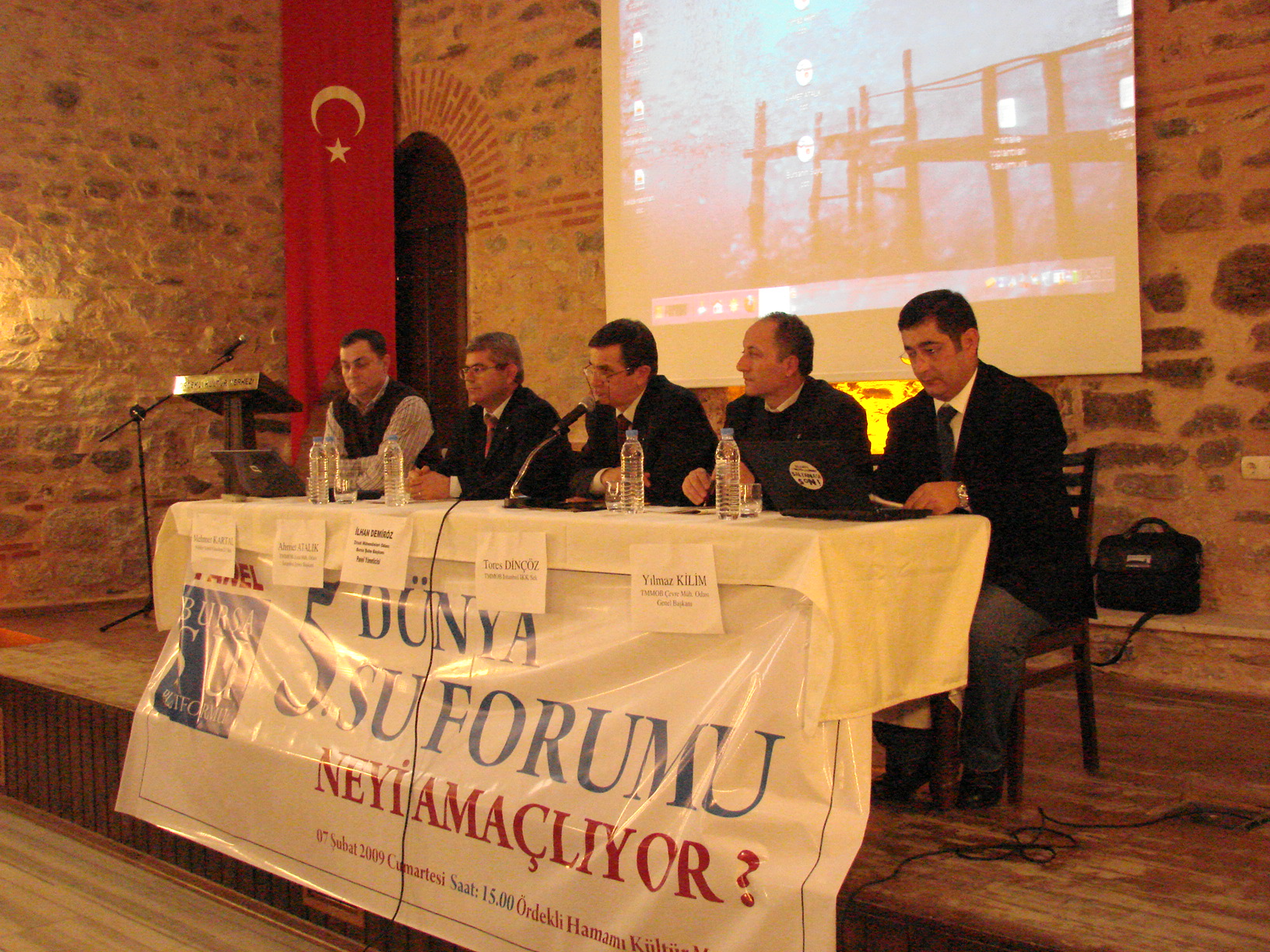 BURSA’DA SU PLATFORMU PANELİ YAPILDI