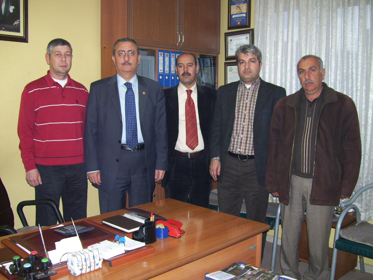 AKP MİLLETVEKİLİ MÜFİT YETKİN ODAMIZI ZİYARET ETTİ.