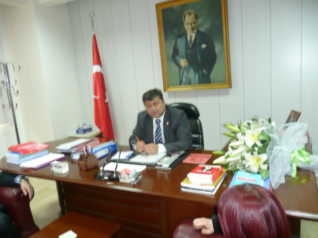 BORNOVA BELEDİYE BAŞKANLIĞINA SEÇİLEN ŞUBE BAŞKANIMIZ PROF.DR. KAMİL OKYAY SINDIRI ZİYARET ETTİK
