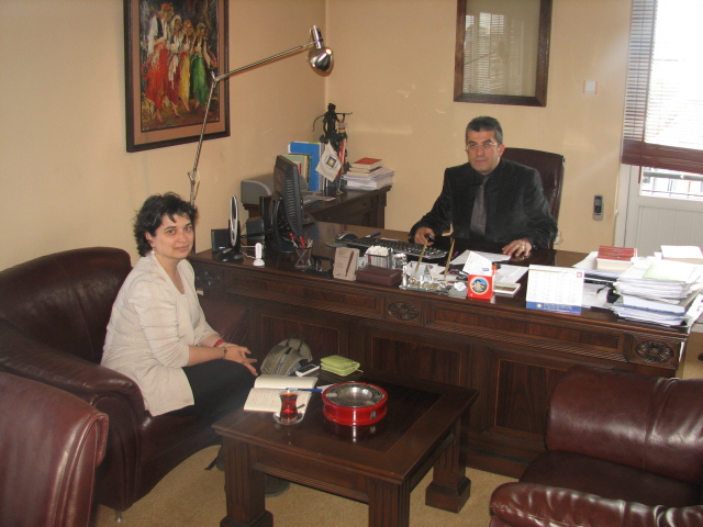 İSPANYA SOSYAL BİLİMLER ARAŞTIRMA ENSTİTÜSÜ’NDEN MARİA ESCRİBANO ODA’MIZI ZİYARET ETTİ