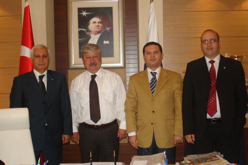 BÜYÜKŞEHİR BELEDİYE BAŞKANINI ZİYARET ETTİK.