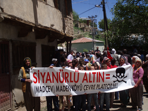 ULUKIŞLA-MADEN KÖYÜ SİYANÜRLÜ ALTINA HAYIR DEDİ