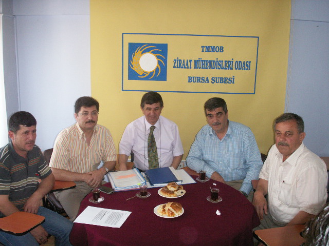 ZİRAAT ODASI BAŞKANLARI ŞUBEMİZİ ZİYARET ETTİ.