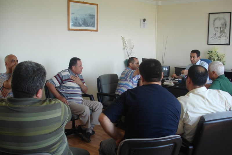 ANTALYA BÜYÜKŞEHİR HAL MÜDÜRÜNÜ ZİYARET ETTİK.