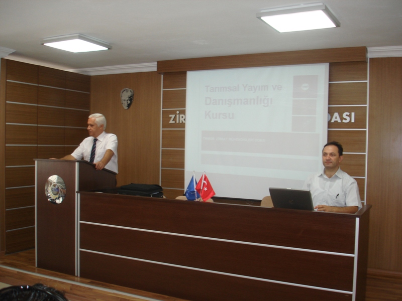 12. TARIMSAL DANIŞMANLIK EĞİTİMİMİZ BAŞLADI
