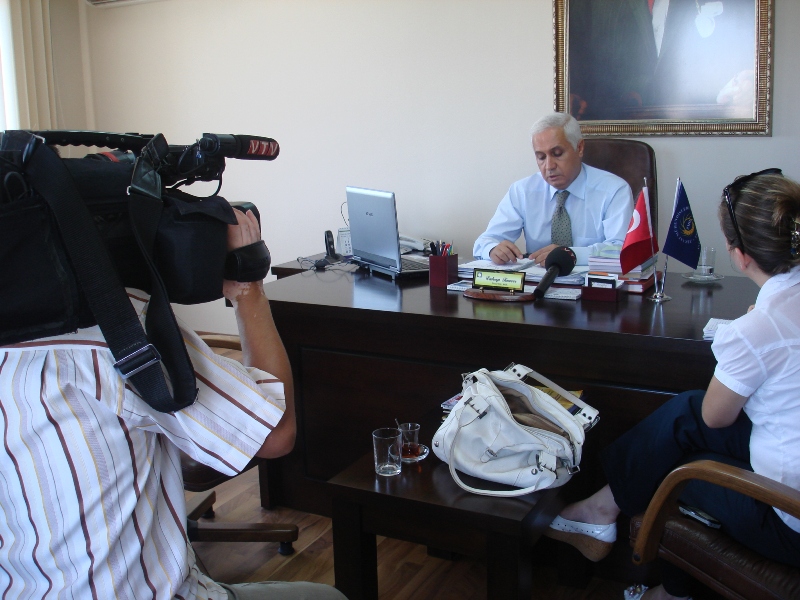 ŞUBE BAŞKANIMIZDAN ANTALYA VTV'YE AÇIKLAMA: KÜRESEL İKLİM DEĞİŞİKLİKLERİ