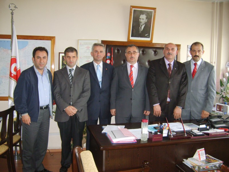 ÇAYKUR İŞLETME DAİRESİ BAŞKANINA ZİYARET