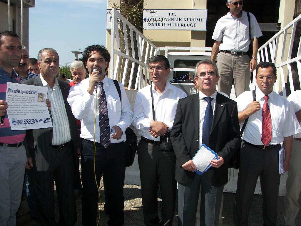 GENEL SAĞLIK SİGORTASI I. YILINDA PROTESTO EDİLDİ