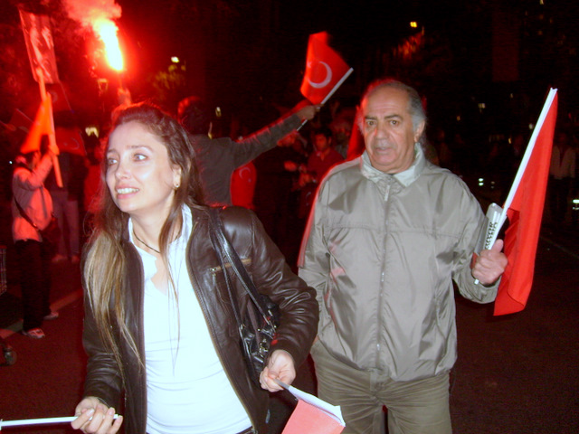 CUMHURİYET BAYRAMI HALK YÜRÜYÜŞÜNE KATILDIK