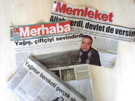 “YAĞMUR BEREKETİ GERÇEK OLSUN”-MEMLEKET, "YAĞIŞ ÇİFTÇİYİ SEVİNDİRDİ"-MERHABA