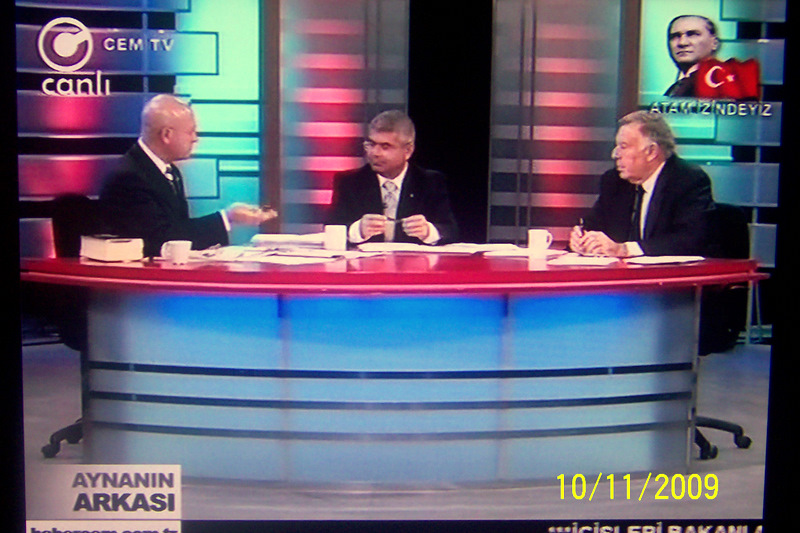 CEM TV - AYNANIN ARKASI VE TGRT HABER TV YAYINLARI