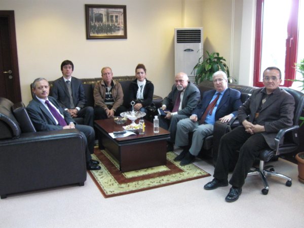 KIRKLARELİ ÜNİVERSİTESİ REKTÖRÜNE ZİYARET