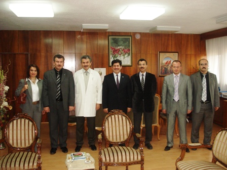 S.Ü. ZİRAAT FAKÜLTESİ DEKANLIĞINA ZİYARET 