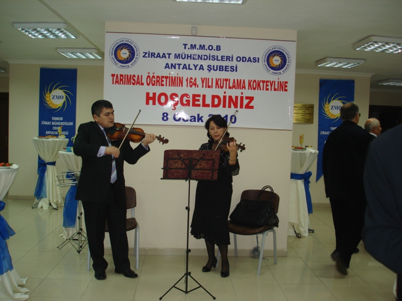 TARIMSAL ÖĞRENİMİNİN 164. YILI KOKTEYLİ 